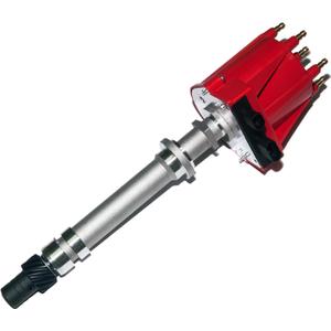 MAS Red Ignition Distributor W/Cap & Rotor Compatible with GMC Jimmy C1500 C2500 Truck S15 Sonoma Safari Pontiac Grand Prix Olds Bravada Replacement For 10472052 10482827