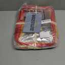 Sanwuta 6 Packs Toy Storage Bags, PVC Organizing Case Bags with Zipper, Waterproof Toy Container for Board Games, Building Blocks, Puzzles, Small Toys and Kids Books(Large,Bright Color)