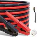 POADTOR Heavy Duty Jumper Cables for Car Battery, 0 Gauge 30 Feet 1000AMP, Automotive Booster Cables for Jump Starting Dead or Weak Batteries with Carrying Bag Included