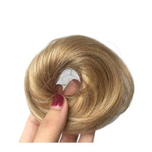 Messy Bun Hair Piece for Women 1/2 Pack Women's Hair Bun Messy Bun Donut With Elastic Rubber Band Elastic Band Ponytail Hair Extensions Hair Bun Hair Extensions Hair Scrunchies, Size 1 Piece