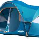 UNP Camping Tent 10-Person-Family Tents, Parties, Music Festival Tent, Big, Easy Up, 5 Large Mesh Windows, Double Layer, 2 Room, Waterproof, Weather Resistant, 18ft x 9ft x78in
