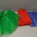 8 Pack Tutu for Toddler Girls, 3 Layer Toddler Tutu Skirt, Multicolor Girls Tutu Skirt for 2-5 Years Old Kids Dress Up, Birthday Party