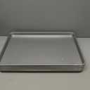 CROSSON 16 x 24 Inch Cookie Sheet Pans Set of 6-Baking Tray Jelly Roll Pan Set Commercial Grade Aluminum Coated Statinless Steel Bun Pan for Oven,Freezer,Bakery Hotel Restaurant