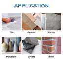 Diamond Blade, 5pcs 4 inch Super Thin Dry Wet X-Teeth 65MN Diamond Circular Saw Blades Disc for 7/8 inch Arbor Angle Grinder Cutting Tile, Concrete, Porcelain, Granite, Ceramic, Marble (Blue)