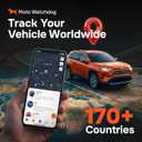 GPS Tracker for Vehicles, No Subscription with Real-Time Location, Mileage Tracking, Speeding Monitoring, Route History, Geofence, OBD, for Fleets & Families, USA, Any Vehicle 1998+, Moto Watchdog