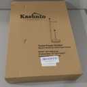 Toilet Paper Holder for Bathroom, Heavy Weighted Metal Free Standing Toilet Paper Holder Stand with Crystal Ball, Toilet Paper Roll Stand for Bathroom Accessories (C- Brushed Nickel)