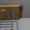 Clear Expandable Silverware Organizers for Kitchen Drawers,Large BPA Free Cutlery Organizer in Drawer,Plastic Utensil Drawer Organizer Suitable as Flatware,Knife,Fork,Spoon,Silverware Holder and Tray