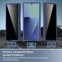 Maxdara for Galaxy Z Fold 7 Case with Privacy Screen Protector, Blue