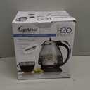 Capresso 259 Water Kettle, 10" x 8.25" x 6.25", Polished Chrome