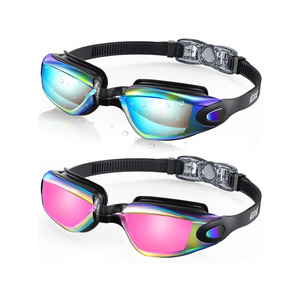 Aegend Swim Goggles, 2 Pack Swimming Goggles No Leaking Adult Men Women Youth