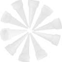 Kisangel Replacement Nozzles for Glue Applicator 10 Pack Nozzle Tips for 100ml Caulk Art Craft Helper (Medium, White)