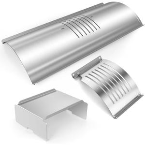 Flame Broiler & Heat Deflector Baffle Diffuser Kit for Pit Boss 1000 Series Pellet Grill, Austin XL Grill Accessories Replacement Parts for Pit Boss 1100 1150 1600 PB1100PS2 (3 Pack)
