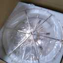 Modern Large Gold Crystal Chandelier 31" D Round Crystal Ceiling Light for Dining Room Living Room High Ceilings Hallway Entryway 14-Light Pendant Light Fixtures 31" D x 30" H