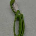 Salad Scissors, Salad Chopper with Double Blades, Lettuce Chopper, Lettuce Scissors for Chopped Salad, Chopped Salad Chopper Tool for Tossing and Chopping in Salad Bowl (Green)