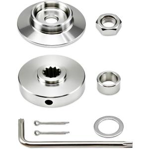 Stainless Steel Blade Kit Hardware Compatible with Echo SRM Series (Except The High Torque Version),Trimmer & Brush Cutter Saw Blade Conversion Kit for SRM 225 Part# C535000160 C535000150