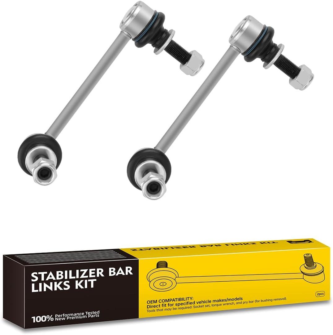 TOVASTY 2PCS Sway Bar Links Compatible with Toyota Tacoma 2005 2006 2007 2008 2009 2010 2011 2012 2013 2014 2015 2016 2017 2018 2019 2020 2021, Tacoma TRD Pro 2015-2019 Front Stabilizer Bar Links