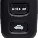 Keyless Entry Key Fob Replacement Compatible with 2002 2003 2004 2005 2006 Toyota Camry Corolla Remote Key Matix Pontiac Vibe with FCC GQ43VT14T, 315MHz