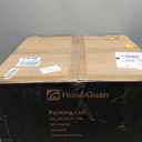 Hon&Guan Solar Attic Fan with Thermostat, 40 Watt Solar Roof Vent Fan, 12", 2000 CFM, Cools up to 2500 Sq.Ft, 2 Modes