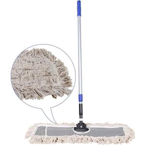 Jinclean 24 Industrial Class Cotton Floor MOP Dry to Attract Dirt Dust or Max