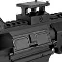 0.87" Red Dot Sight Riser Mount - Picatinny to RMSc/RMS/Doctor/RMR/SRO/407C/507C/508T/407K/507K/Vortex Venom/Viper/Fastfire Adapter