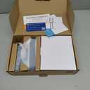 Veise VE012W-L Built-in Wi-Fi Fingerprint Smart Lock with Lever Handle Set, App Remote Control, Keyless Entry for Front Door, Deadbolt Digital Backlit Keypad, Voice Assistant, Auto Lock, Matte Black