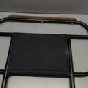 Bed Side Rail for Adjustable Bed, Screw Into Wooden Board Only, 17 inch Height for Mattress Less Than 10 Inches, 1 pc