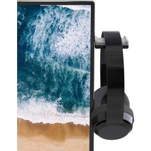 TotalMount Monitor Stand for Headphones and Headsets (Premium-Grade Holder Saves Desk Space and Protects Headphones)