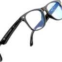 Vital Smart Glasses for Men AI Translation  Open-Ear Bluetooth 5.3 Audio, 164-Language Translator in Phone App Vital Smart Glasses for Women UV400 Blue-Light Blocker Voice-Assistant Eyewear AI Glass