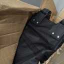 GarveeLife 10x10 Pop Up Canopy with One Button Push Setup - Heavy Duty Outdoor Canopy Tent with Portable Roller Bag - 3 Adjustable Height, 4 Weight Bags, 8 Stakes & 4 Guy Ropes Included, Black