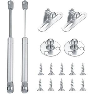 4 Pcs Gas Springs,100N/22.5LB Gas Struts Lift Supports,Gas Shocks, Soft Close Hinges,Furniture Cabinet Door Lid Stay,Hydraulic Gas Lift Spring Stay for Cabinet,Storage Box Spring Struts -10.43"