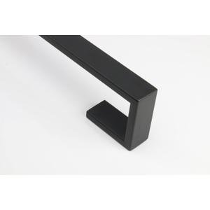 TocTen Bath Towel Rack - Square Base Thicken Stainless Steel Towel Bar for Bathroom, Bathroom Bar Accessories Towel Rod Heavy Duty Wall Mounted Towel Holder 