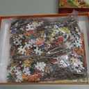 Galison Autumn at The City Market‚ 1000 Piece Puzzle Fun and Challenging Activity with Bright and Bold Artwork of A Fall Day at A Farmer‚Äôs Market for Adults and Families