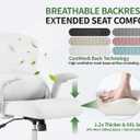400LB Office Chair: Mesh Ergonomic Desk Chair Comfy with Lumbar Support, Oversized