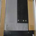 OCANDO Fluted Black Nightstand 19", 3 Drawers Night Stand, Bed Side End Table for Small Living Room, Modern Bedroom Storage Cabinet