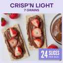 Wasa Crispn Light 7 Grains Crispbread, 4.9 oz (Pack of 10), Crackers, Non-GMO Ingredients, 7 Grain Blend, 20 Calories per Slice (EXP 06/30/26)