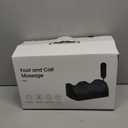 Foot Massager Christmas Gifts for Women,White Elephant Gifts for Adults Cordless Shiatsu Foot and Calf Massager with Heat, Deep Rolling Massage for Plantar Fasciitis Relief Electric Massage Tool