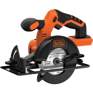 BLACK+DECKER 20V 5-1/2" Cordless Circular Saw, Bare Tool Only (BDCCS20B)