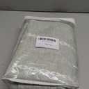 MitoVilla Sage Green Boho Shower Curtain for Vintage Rustic Bathroom Decor, Modern Farmhouse Polyester Linen Fabric Neutral Wrinkle Resistant Cloth Shower Curtain with Tassel, 72 x 72