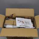 KIKCOIN 1 Gallon Glass Drink Dispensers for Parties, 2 Pack Leakproof Beverage Dispenser with Stand & 18/10 Stainless Steel Spigot & Filter -for Lemonade, Juice, Sun Tea, Punch- ALL DISHWASHER SAFE