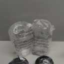 Replacement 24oz Blender Cups with Lid for Ninja, 7 Fins Extractor Blade Compatible with Nutri Auto iQ BN401 BN751 BN801 BL642 BL456 BL480 Foodi SS401 SS101 NN100 NN210 NN102 BL2012