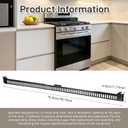 MCR67468503 LG Range Vent Trim/Cooktop Trim Guard (Rear) – LG Oven Door Vent Trim Strip
