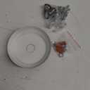 Giluta 5" Standard Light Canopy Kit with Maximum Fixture Weight of 40 Pounds Metal Ceiling Plate for Chandelier Pendant Lighting Flower Basket or DIY Projects, Bronze