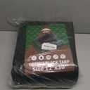 RAINDEWAY Tarps 12x30 Feet,Tarp Waterproof,9Mil Thick Finished Size, Multipurpose Poly Tarp Cover with Metal Grommets and Reinforced Edges,Green/Black Tarpaulin