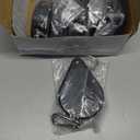 Upgraded Retractable Plant Hanger,Plant Pulleys for Hanging Plants,Easy to Raise and Lower,Auto Lock,Heavy Duty,Adjustable Hook for Garden Baskets Pots,Birds Feeder,(6Pcs,Black)