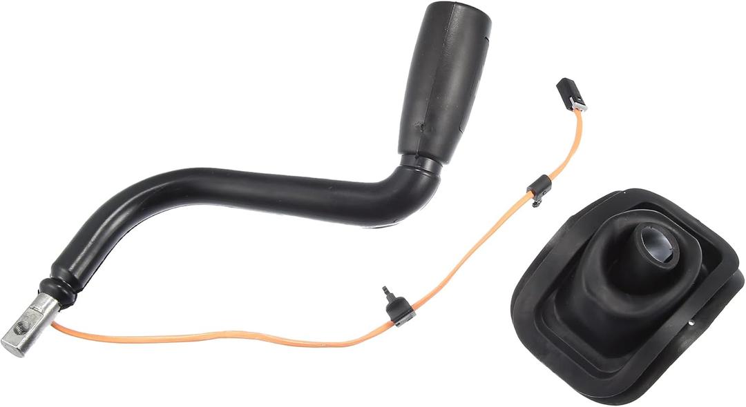 Motoforti Automatic Transmission Shift Lever, Shift Select Lever with Tow Switch, for Chevy Silverado 1500 2500 3500, Rubber Metal, Black