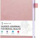 Mental Health Journal, Guided Journal for Mental Health, 90-Day Self-Care Planner for Anxiety Relief, Mood Tracker to Improve Mindfulness & Habit Building, with Monthly Summary.