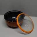 Micro Pressure Cooker Maifan Stone Soup Pot Pumpkin Shaped Non-Stick Pot 8L Multi-Function Micro Pressure Cooking Pot Gas Stove/Open Fire Induction Cooker Universal Stew Pot (Orange)