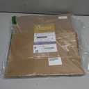 OWENIE Sheer Curtains 63 inch Length 2 Panels Set, Rod Pocket Voile Fimly Sheer Drapes for Living Room/Bedroom, 2pcs, Each 42" W x 63" L, Orange