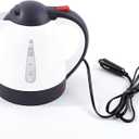 Boiling Hot Water Car Kettle Electric Automatic Shut Off,Portable Water Heater Boiler Stainless Steel Kettle Electric,Travel Coffee Tea Pot Electric Kettles,12v DC Cigarette Lighter,1000ml