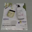 Avery Printable Blank Rectangle Labels, 2" x 3", Glossy Crystal Clear, 80 Customizable Labels (22822)